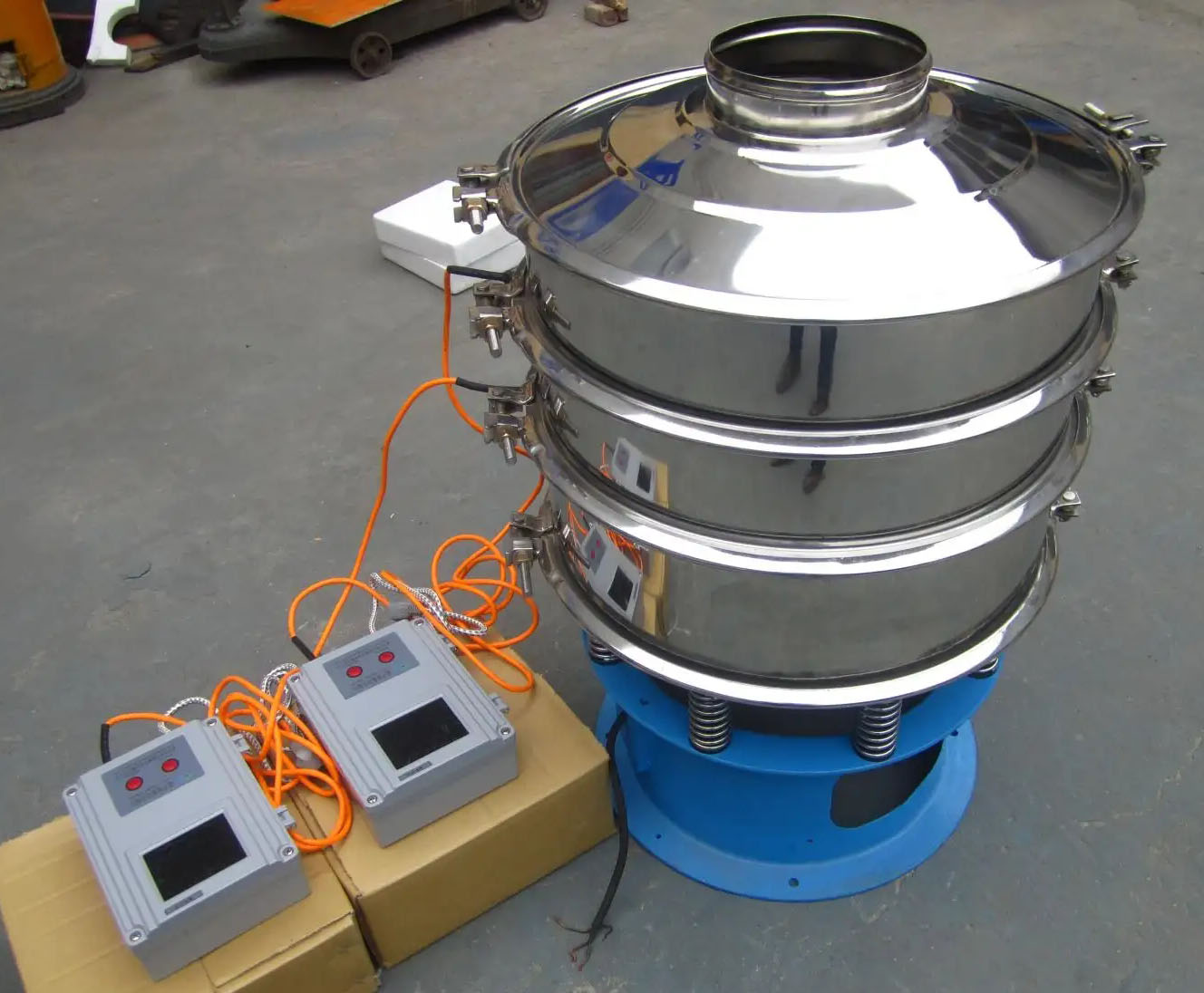 800型两层超声波振动筛